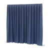 P&D curtain - Dimout Con pieghe, 300(l) x 400(h)cm, 260 Gram/M2, Blu