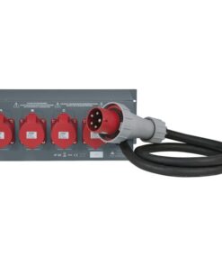 PSA-63A4C 4 x MCB, uscita CEE