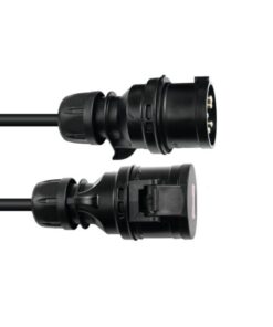 PSSO CEE Extension 16A 5x2.5 5m Black Edition