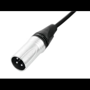 PSSO DMX cable XLR 3pin 3m bk Neutrik