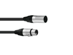 PSSO DMX cable XLR 5pin 10m bk Neutrik