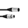 PSSO DMX cable XLR 5pin 15m bk Neutrik