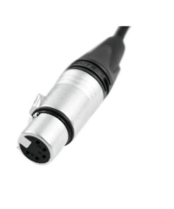 PSSO DMX cable XLR 5pin 3m bk Neutrik