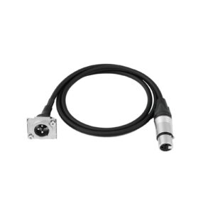 PSSO Patch Cable XLR(F)/XLR(M) S 1m bk