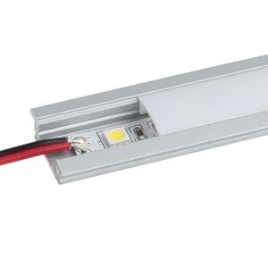 Profile Pro 1 Recessed Anodizzazione naturale dell'alluminio