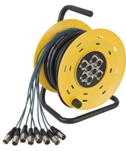 Python 8 Stagewheel 8x XLR, 16m. cavo, 4,78 kg