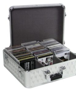 ROADINGER CD Case ALU polished for 100 CDs