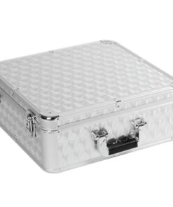 ROADINGER CD Case ALU polished for 100 CDs
