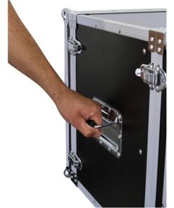 ROADINGER Effect Rack CO DD, 10U, 38cm deep, black