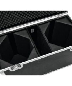ROADINGER Flightcase 2x LED THA-100F/THA-120PC