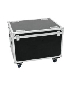 ROADINGER Flightcase 4x LED THA-100F/THA-120PC with wheels