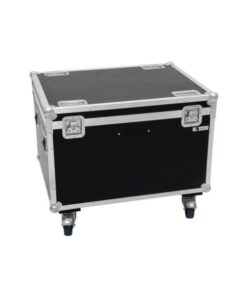 ROADINGER Flightcase 4x LED THA-100F/THA-120PC with wheels