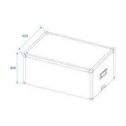 ROADINGER Flightcase ICE-100/ICE-101