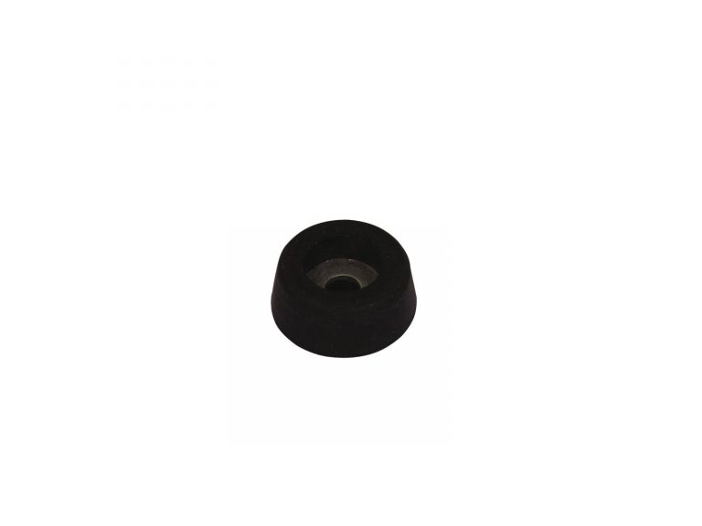 ROADINGER Rubber Foot,diameter 25mm steel ring