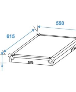 ROADINGER Special Combo Case Pro, 12U with wheels