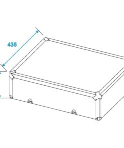ROADINGER Turntable Case black -S-