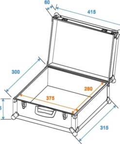 ROADINGER Universal Case FOAM, black, GR-5 black