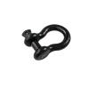 SAFETEX Shackle 22mm black with Screwbolt
