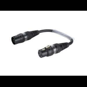 SOMMER CABLE Adaptercable 3pin XLR(F)/5pin XLR(M)0.15m