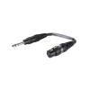 SOMMER CABLE Adaptercable XLR(F)/Jack stereo 0.15m