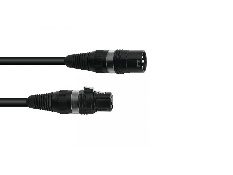 SOMMER CABLE DMX cable XLR 3pin 1.5m bk Hicon
