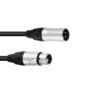 SOMMER CABLE DMX cable XLR 3pin 1.5m bk Neutrik