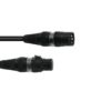 SOMMER CABLE DMX cable XLR 3pin 15m bk Hicon