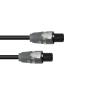 SOMMER CABLE Speaker cable Speakon 2x2.5 2.5m bk