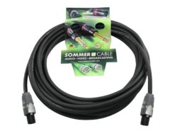 SOMMER CABLE Speaker cable Speakon 2x4 3m bk
