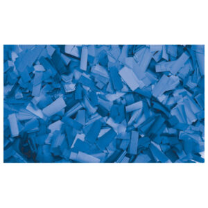 Show Confetti Rectangle 55 x 17mm Blu, 1 kg Ignifugo