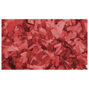 Show Confetti Rectangle 55 x 17mm Rosso, 1 kg Ignifugo