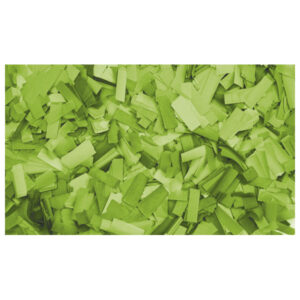 Show Confetti Rectangle 55 x 17mm Verde chiaro, 1 kg Ignifugo