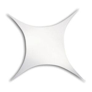 Stretch Shape Square 250cm x 250cm - Bianco