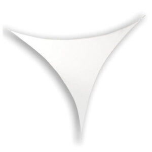 Stretch Shape Triangle 125cm x 125cm, colore bianco