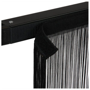 String Curtain 3m Width lunghezza 3m, colore nero