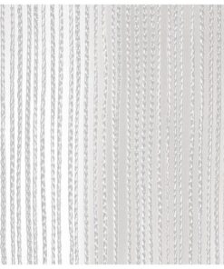 String Curtain 3m Width lunghezza 4m, colore bianco