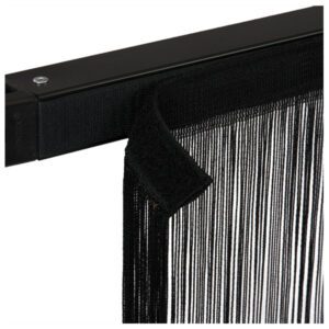 String Curtain 4(h)x3(w)m lunghezza 4m, colore nero