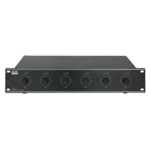 VCR-650 6 controller volume 100V installazione su rack 50W