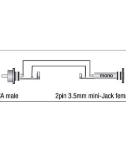 XGA04 - RCA/M > Mini Jack/F
