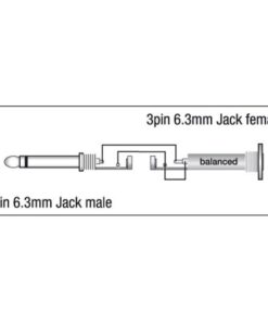 XGA09 - Jack/M mono > Jack/F