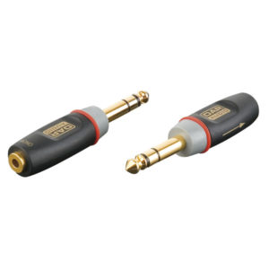 XGA12 - Jack/M stereo > Mini Jack/F Inclusi 2 resistori da 10 kilo-Ohm