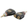 XGA15 - Mini Jack/M stereo > 2 x Mini Jack/F