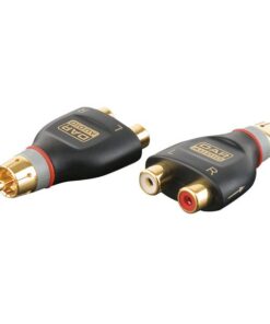 XGA38 - 2 x RCA/F > RCA/M Inclusi 2 resistori da 10 kilo-Ohm
