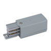 3-Phase Right Feed-In Connector Argento (RAL9006)
