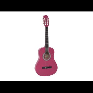 DIMAVERY AC-303 Classical Guitar 3/4, pink