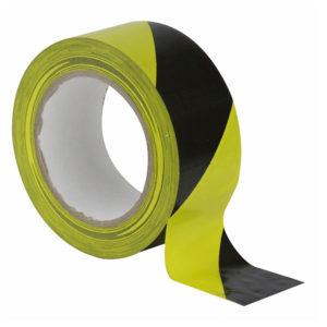 Floor-Marking tape 50 mm Nero/Giallo, 50mm / 33m