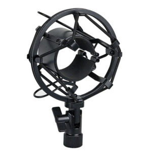 Microphone holder 44-48 mm installazione anti urti nera