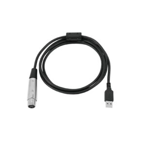 OMNITRONIC Interface Cable USB/XLR(F) 3m black