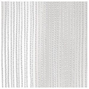 String Curtain 3m Width lunghezza 6m, colore bianco