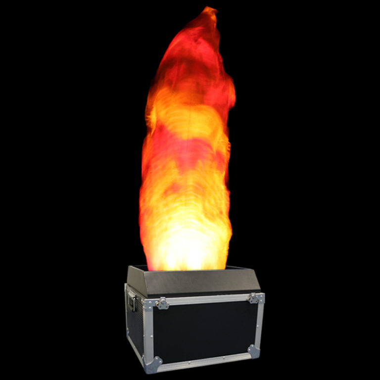 2.0m DMX RGBA Flame Machine
